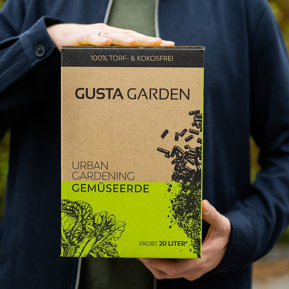 Pelletierte Pflanzsubstrate – Waldaffe Weltneuheit torffrei Gusta Garden